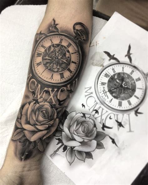 arti tato jam romawi  35 gambar tato tangan terbaru berbagai motif keren